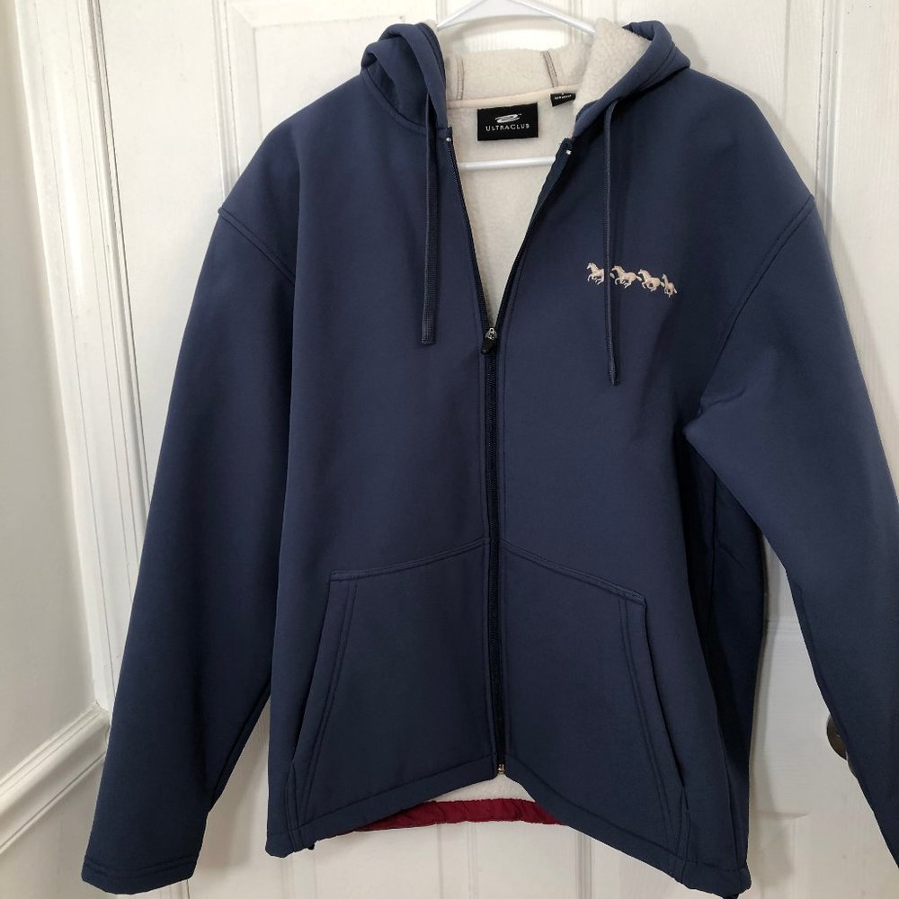 UltraClub Sherpa Soft Shell Hooded Jacket Horses